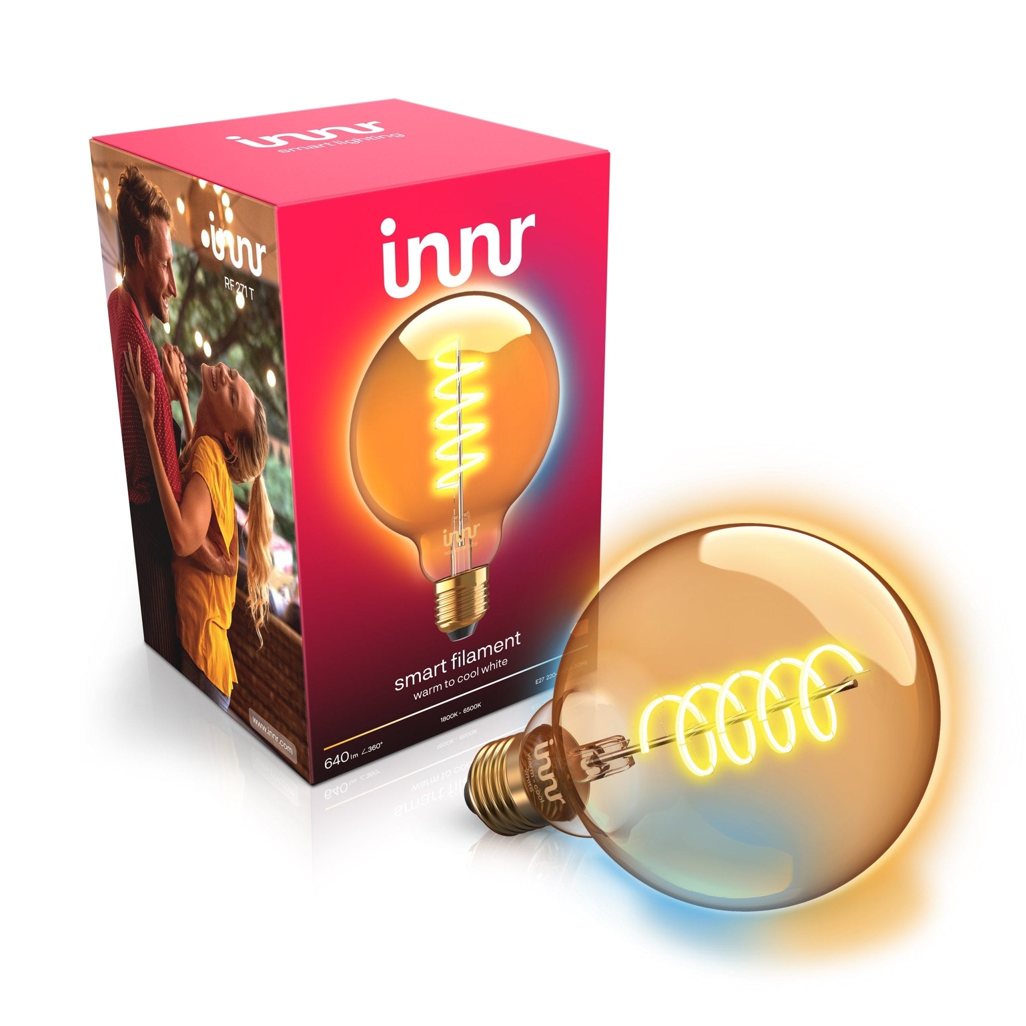 Innr Smart Filament Bulb E27 Tunable Globe
