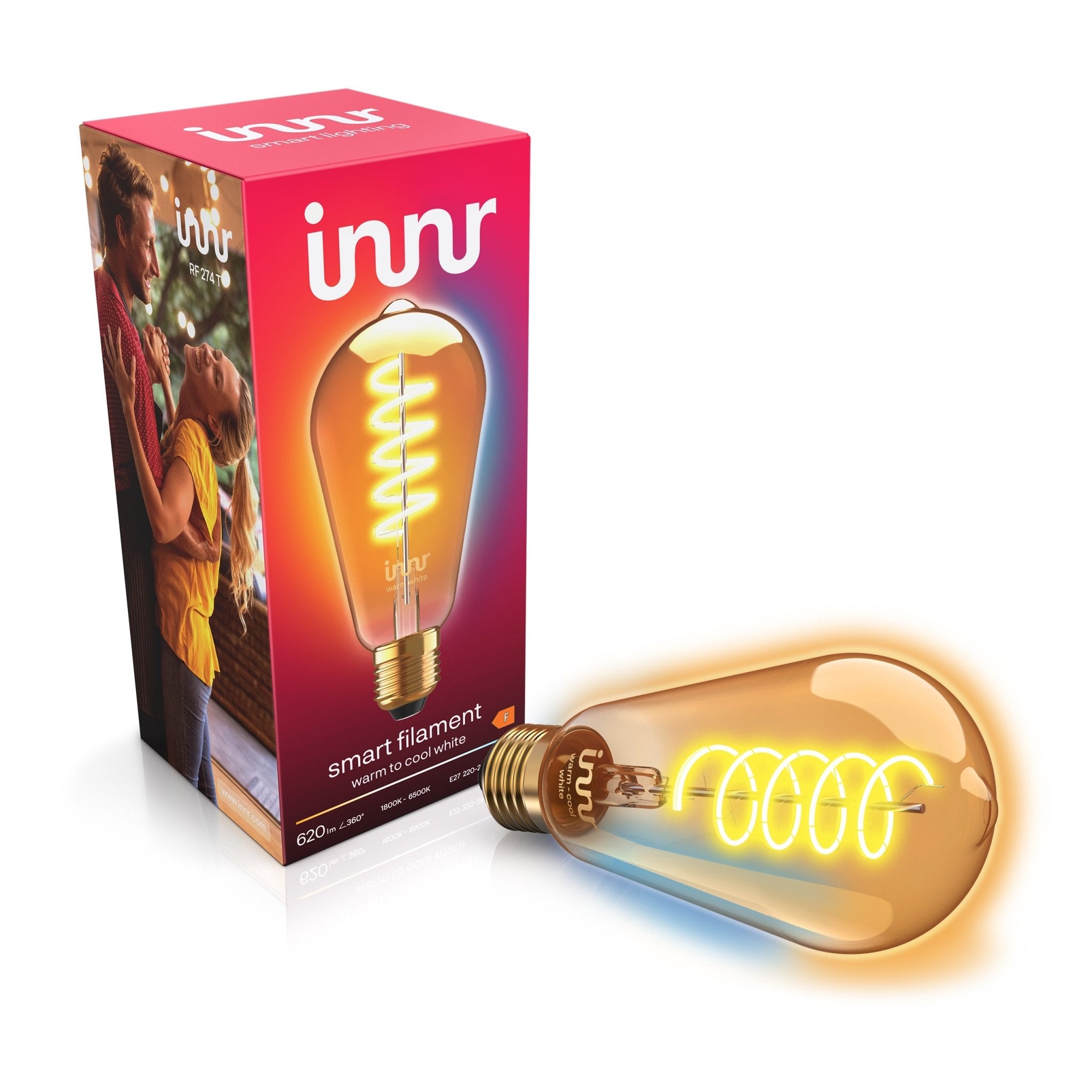 Innr Smart Filament Bulb E27 Tunable Edison