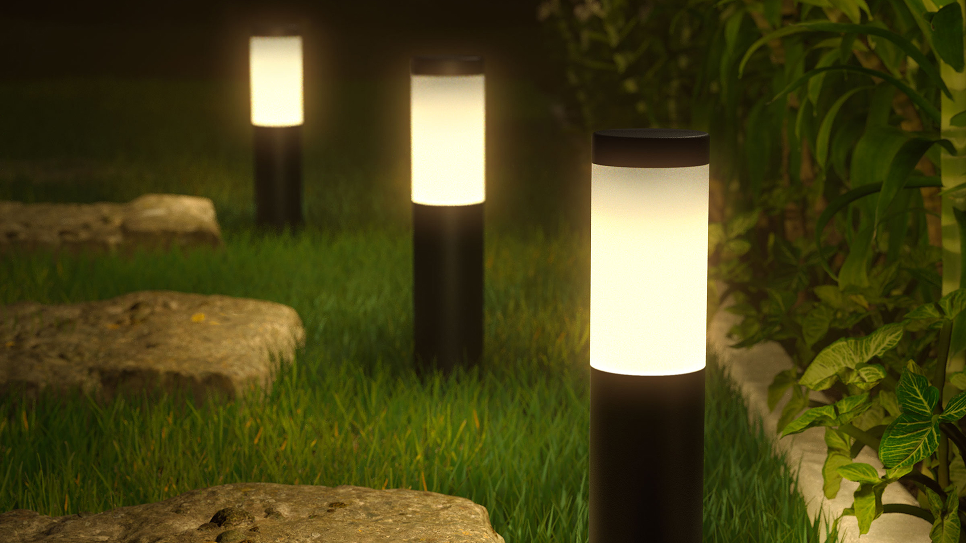 innr Smart Outdoor Light, Color Spotlight, Works with Philips Hue