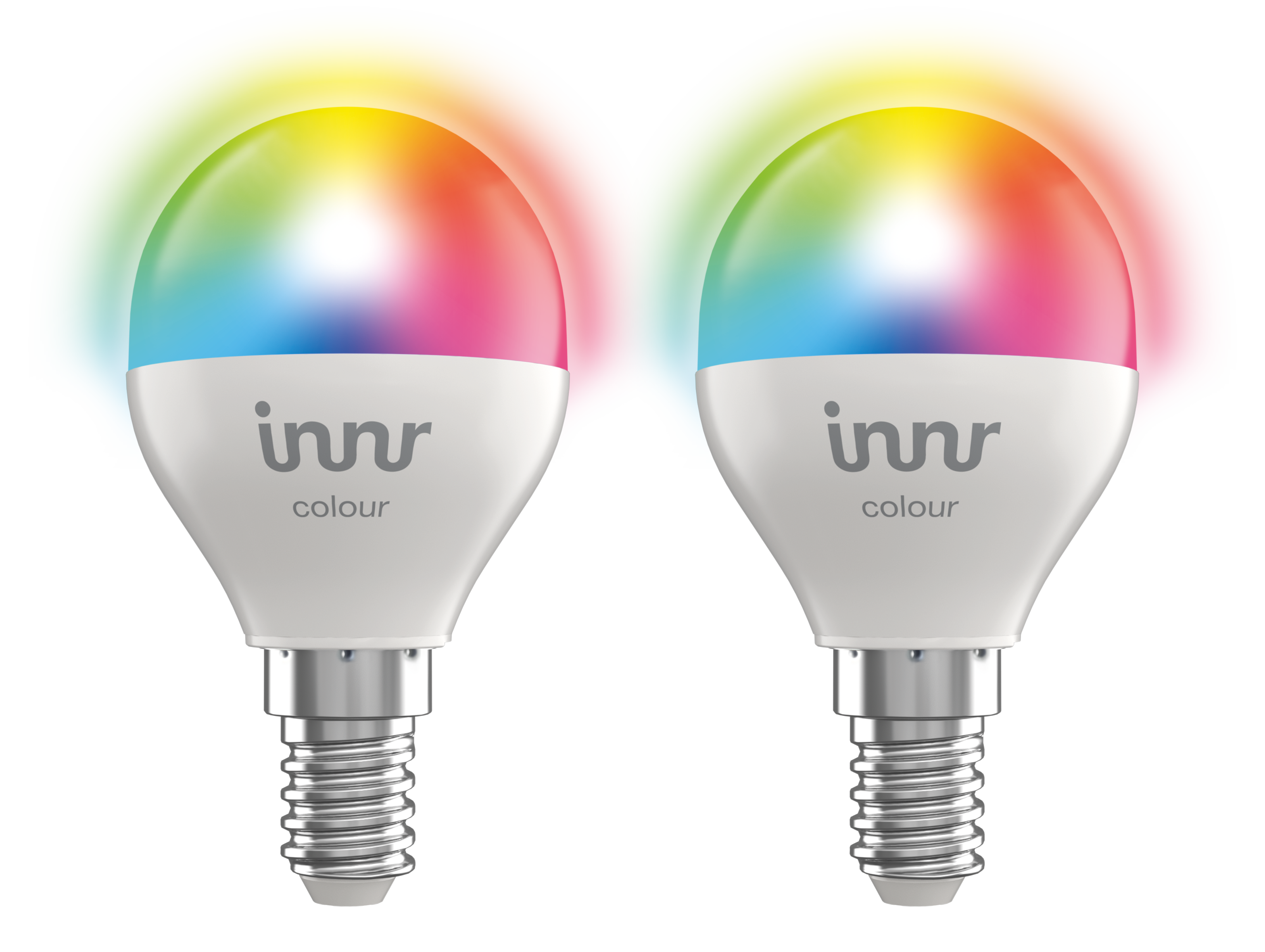 innr Zigbee E14 LED-ljus, White Ambiance, kompatibel med Philips Hue,  Alexa, Hey Google (Bridge krävs) E14 LED varmvitt, justerbart vitt ljus,  2200 K – 5000 K, 2-pack, RB 249 T-2 : 