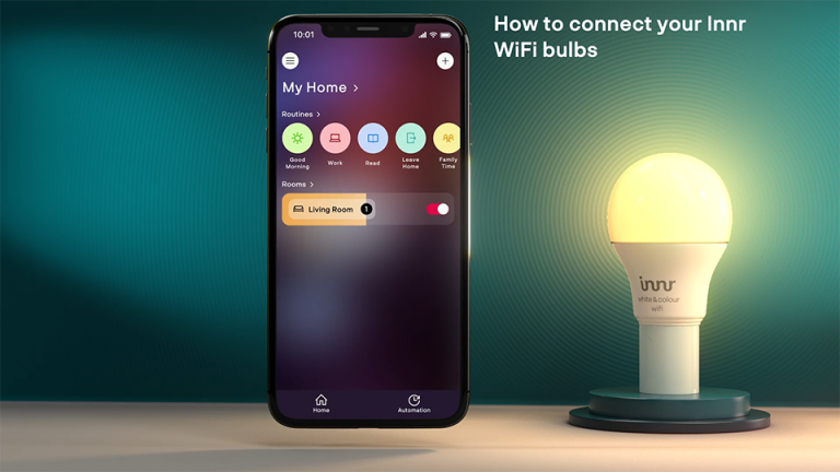 Innr Smart Bulb Color A19, Works with Philips Hue, SmartThings